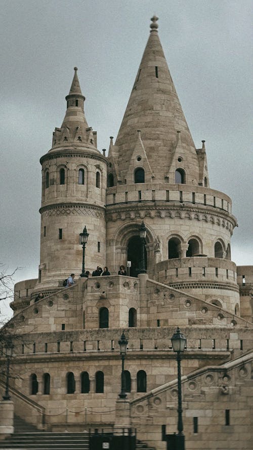 คลังภาพถ่ายฟรี ของ fishermans bastion, การท่องเที่ยว, กำแพง