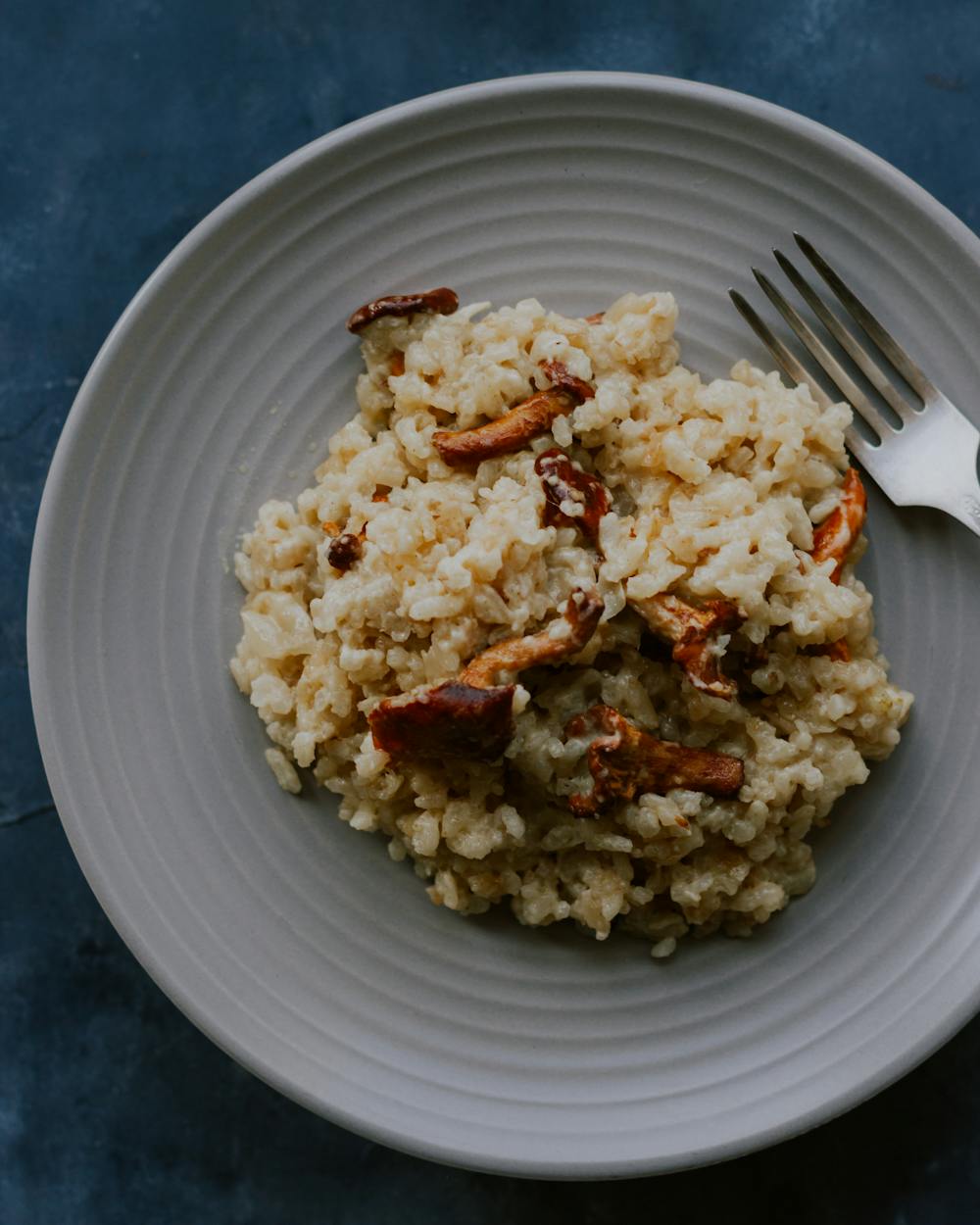 Marrow and Mushroom Risotto