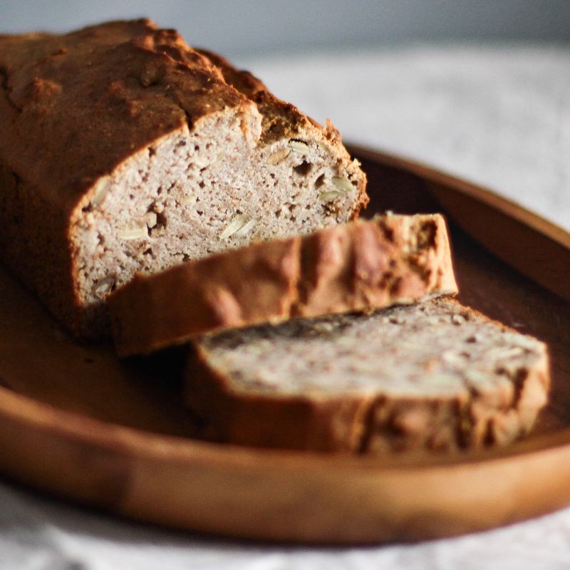 Applesauce and Cinnamon Breakfast Loaf with Streusel