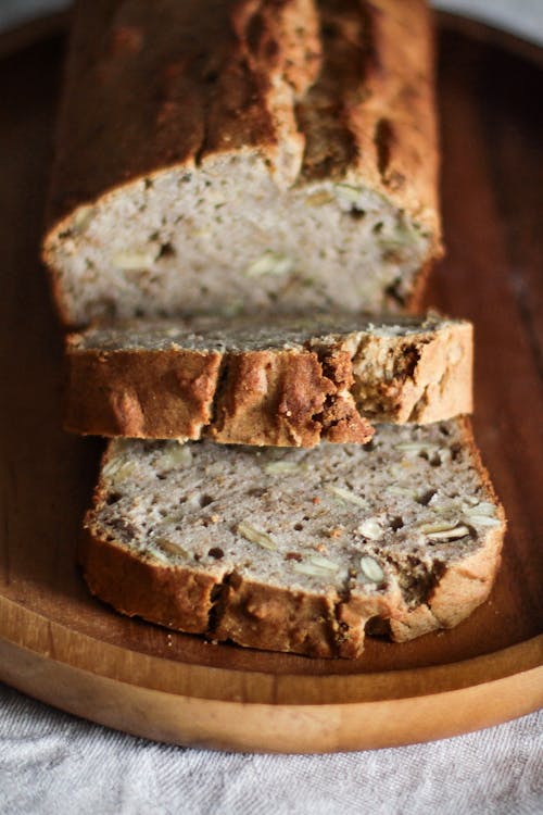 Nahaufnahmefoto Von Geschnittenem Laibbrot