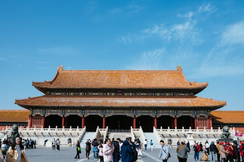 The forbidden city in beijing, china