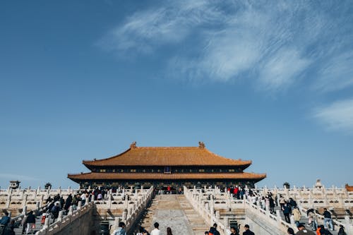 The forbidden city in beijing, china