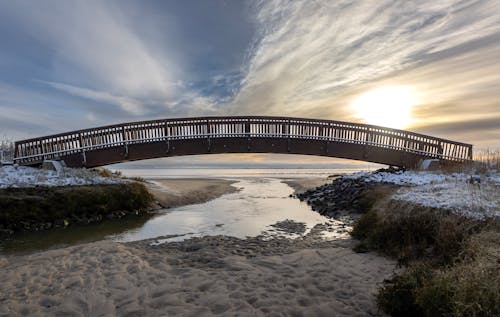 Immagine gratuita di costa, fiume, freddo