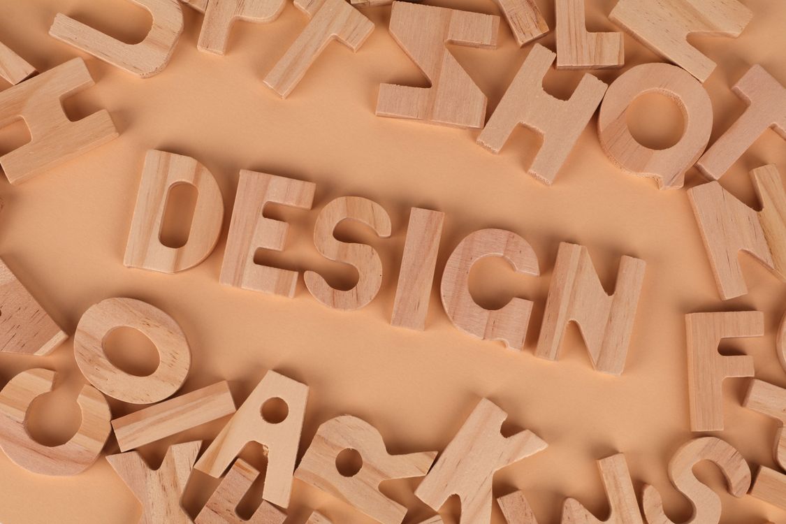 Design Word of Wooden Letters · Free Stock Photo