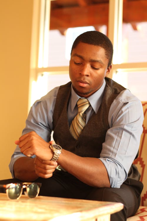 Gratis lagerfoto af afroamerikansk, d'vaughn bell, forretningsmæssigt afslappet