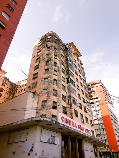 Ingyenes stockfotó alacsony szögű felvétel, Brazília, épület témában