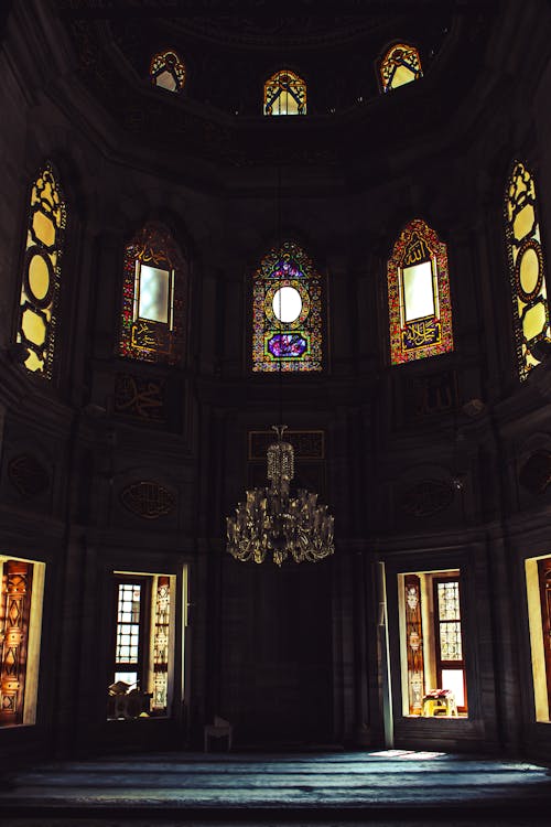 伊斯蘭教, 內部, 吊燈 的 免費圖庫相片