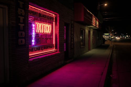Tattoo Store Neon Signage
