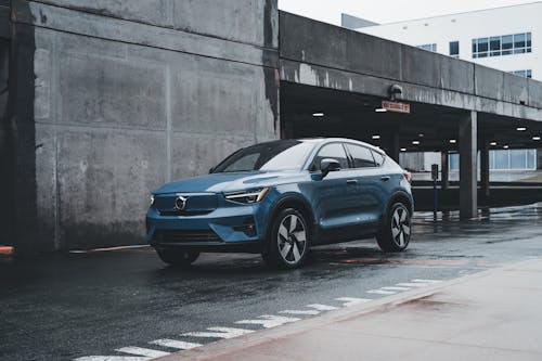 The 2020 volkswagen t - cross is parked in a parking lot