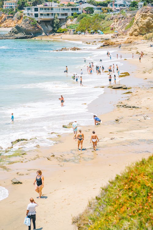 Darmowe zdjęcie z galerii z brzeg morza, chodzenie, kalifornia