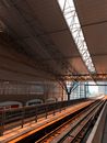 People Walking on Train Station