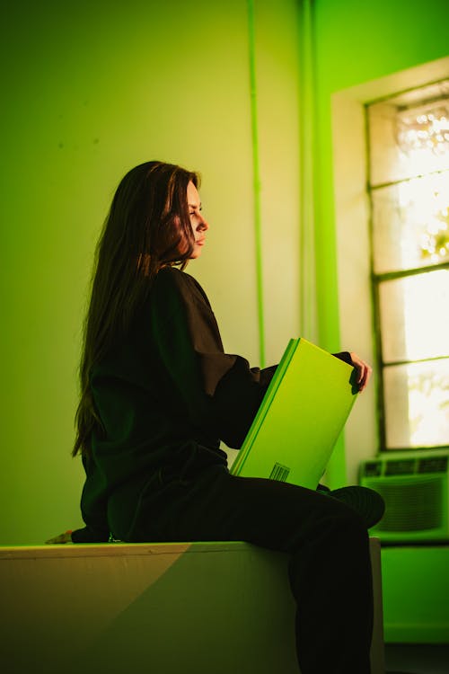 Free stock photo of green, natural light, reading