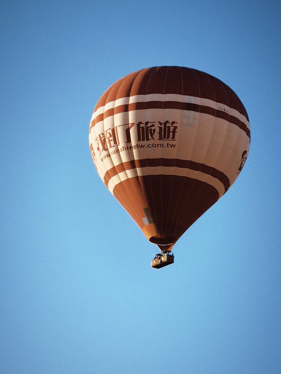 Kostnadsfri bild av äventyr, ballong, blå himmel