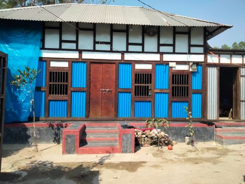 Free A wooden house Stock Photo