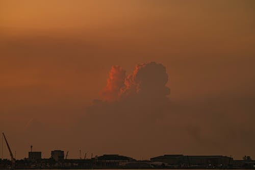 Immagine gratuita di cielo rosa, città, crepuscolo