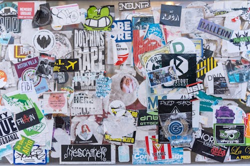 Free stock photo of stickers