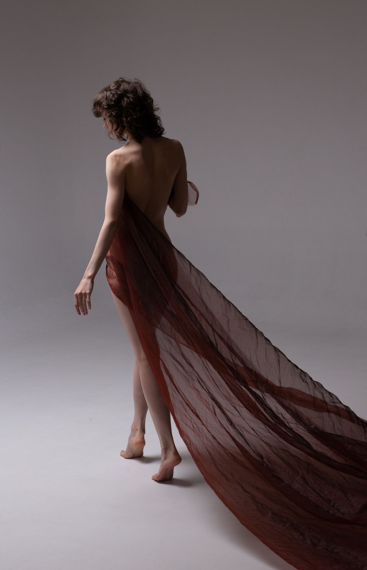 A Model Posing in a Studio · Free Stock Photo