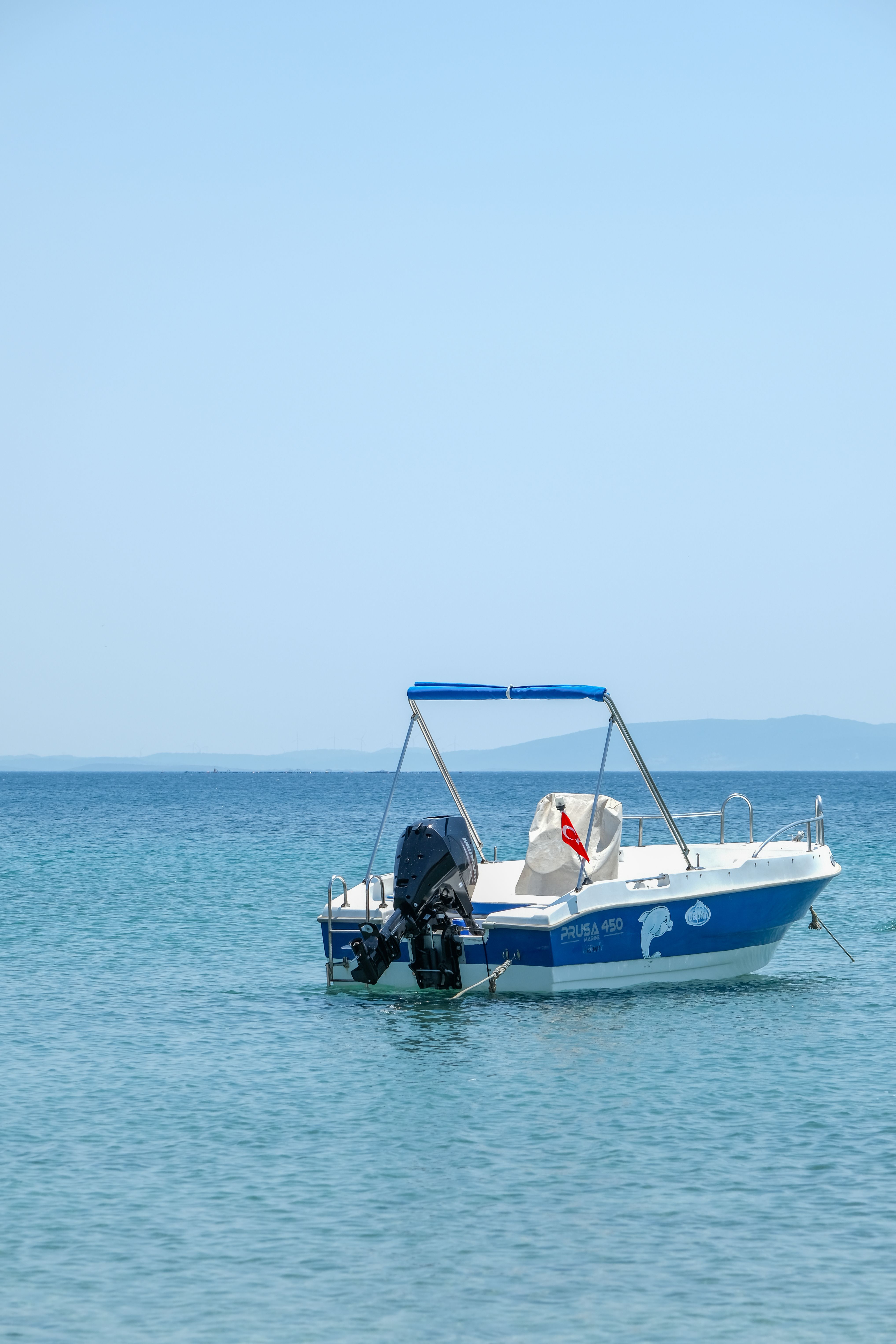 An Empty Boat Moored near the Shore · Free Stock Photo