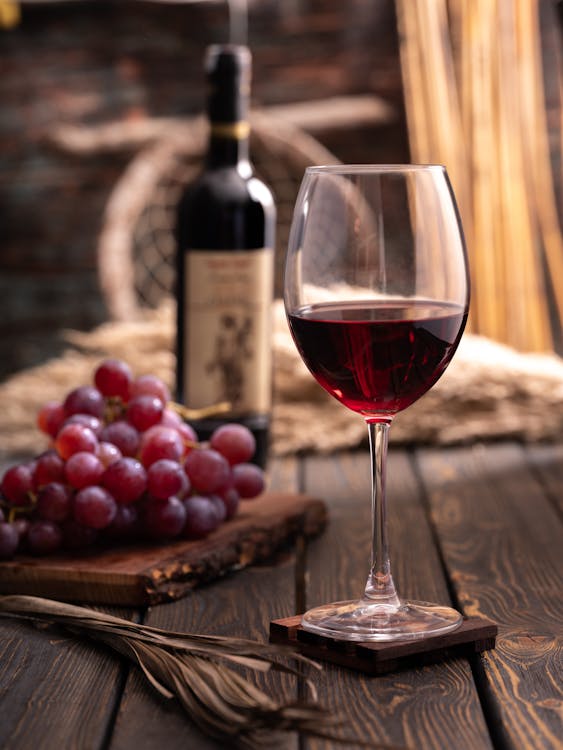 Foto stok gratis alkohol, anggur, buah