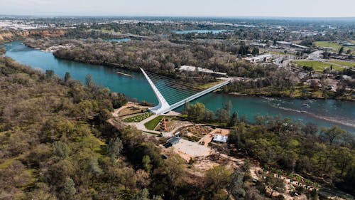 Foto profissional grátis de aéreo, água, ao ar livre