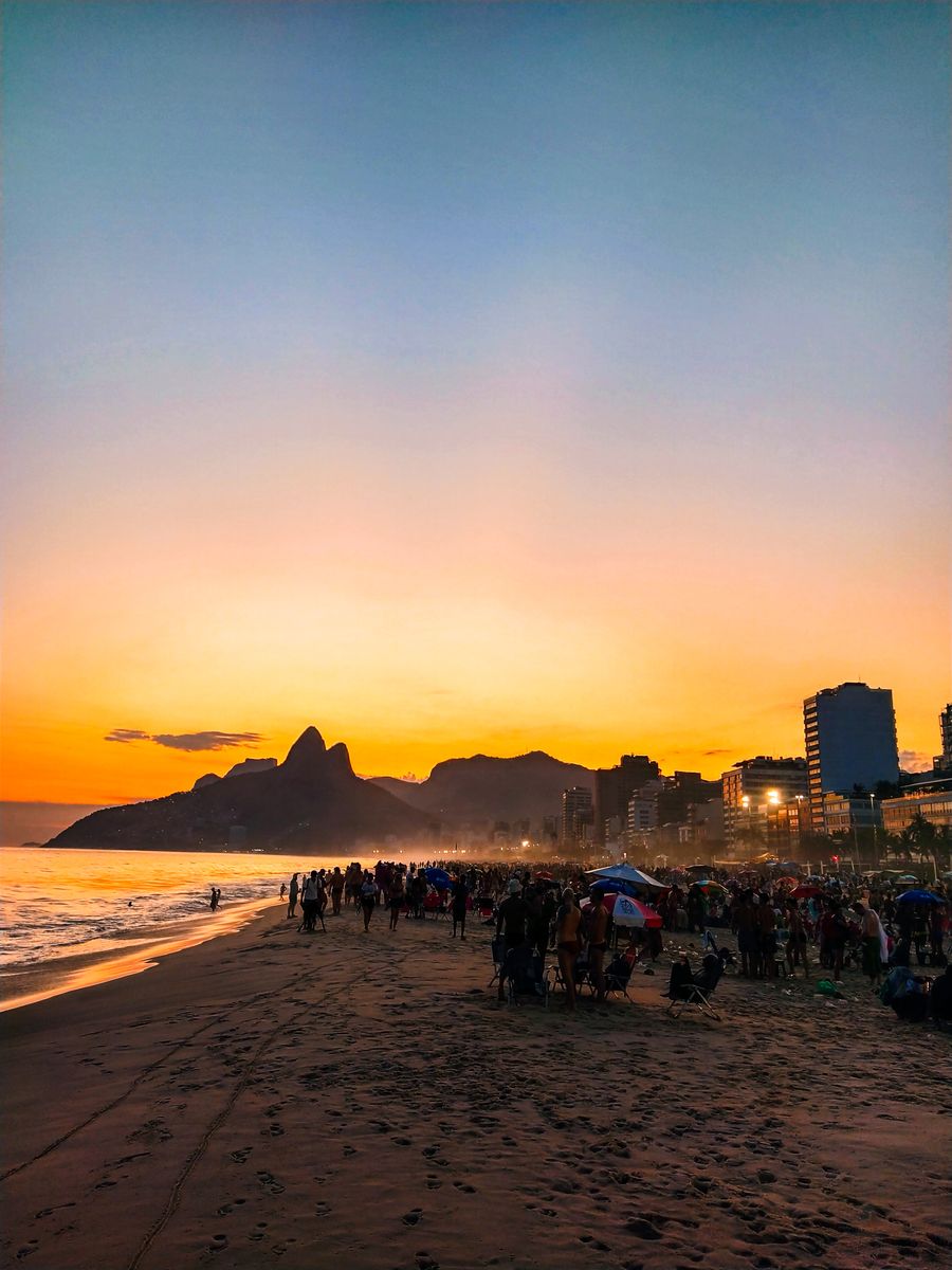 Rio, at dusk