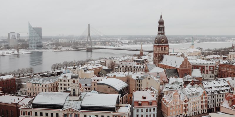 El casco antiguo de Riga
