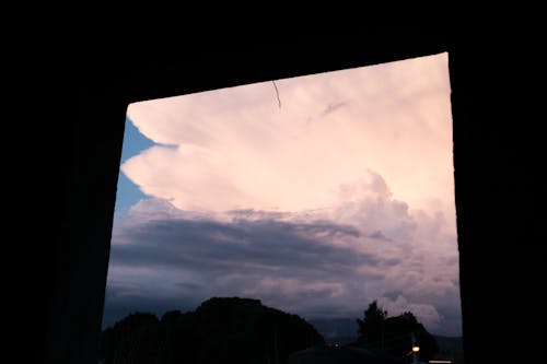 Free stock photo of blue, cloud, evening sky