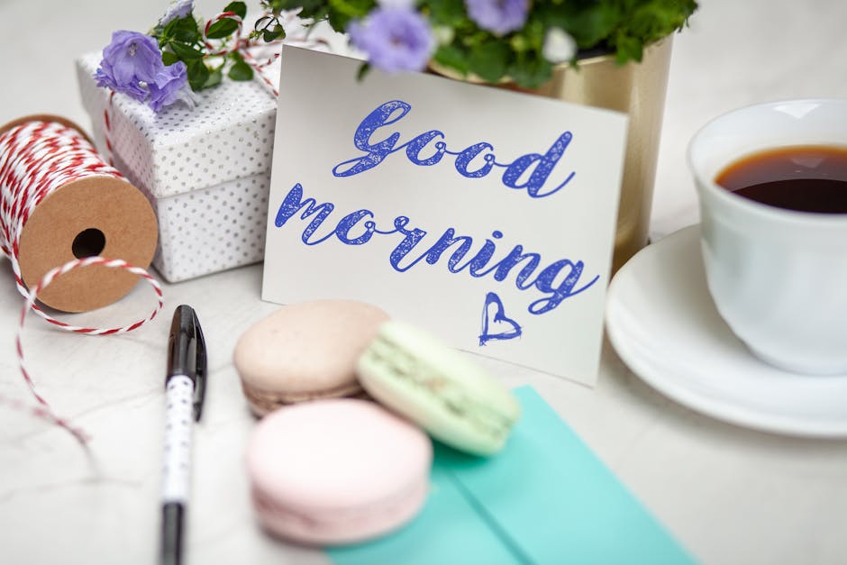 Elevate Your Mornings: The Art of Professional Morning Greetings