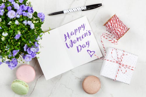 Kostenlos Happy Women's Day Box Stock-Foto
