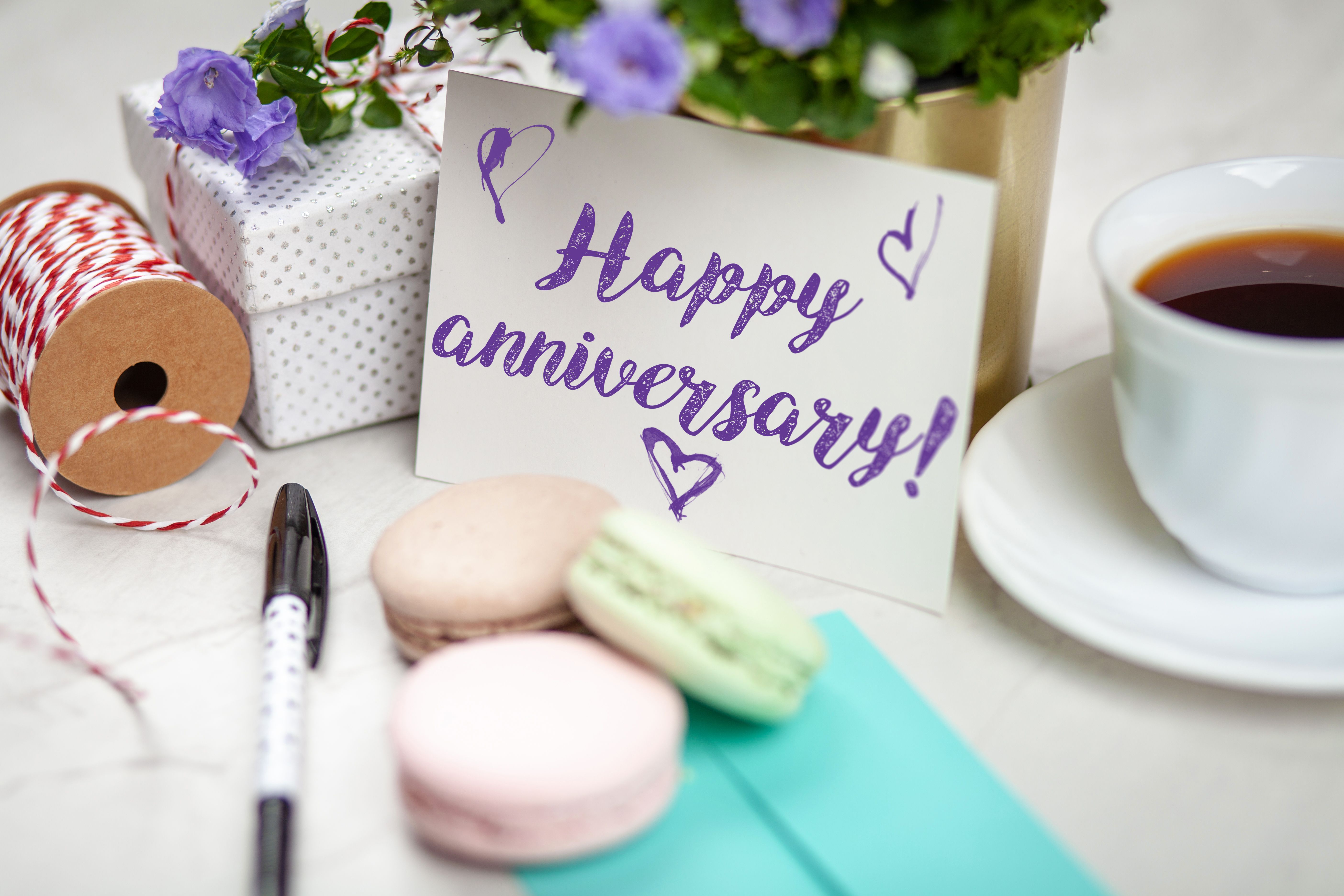 Happy Anniversary Signage · Free Stock Photo