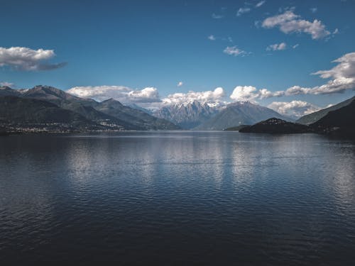 Foto d'estoc gratuïta de llac, muntanyes, natura