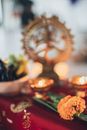 Shiva Figurine on Table