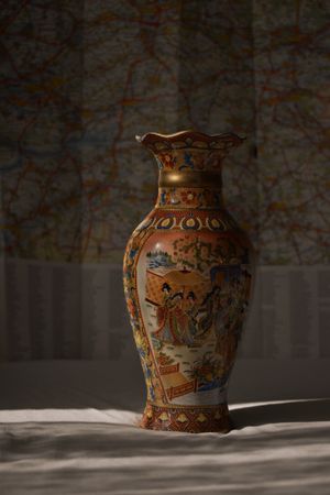 Painted porcelain vase by Rana g on Pexels