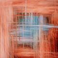Album art: abstract painting with dynamic lines — photo by Robert Clark on Pexels