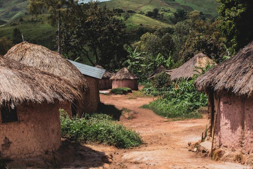 Бесплатное стоковое фото с деревни, деревня, дома