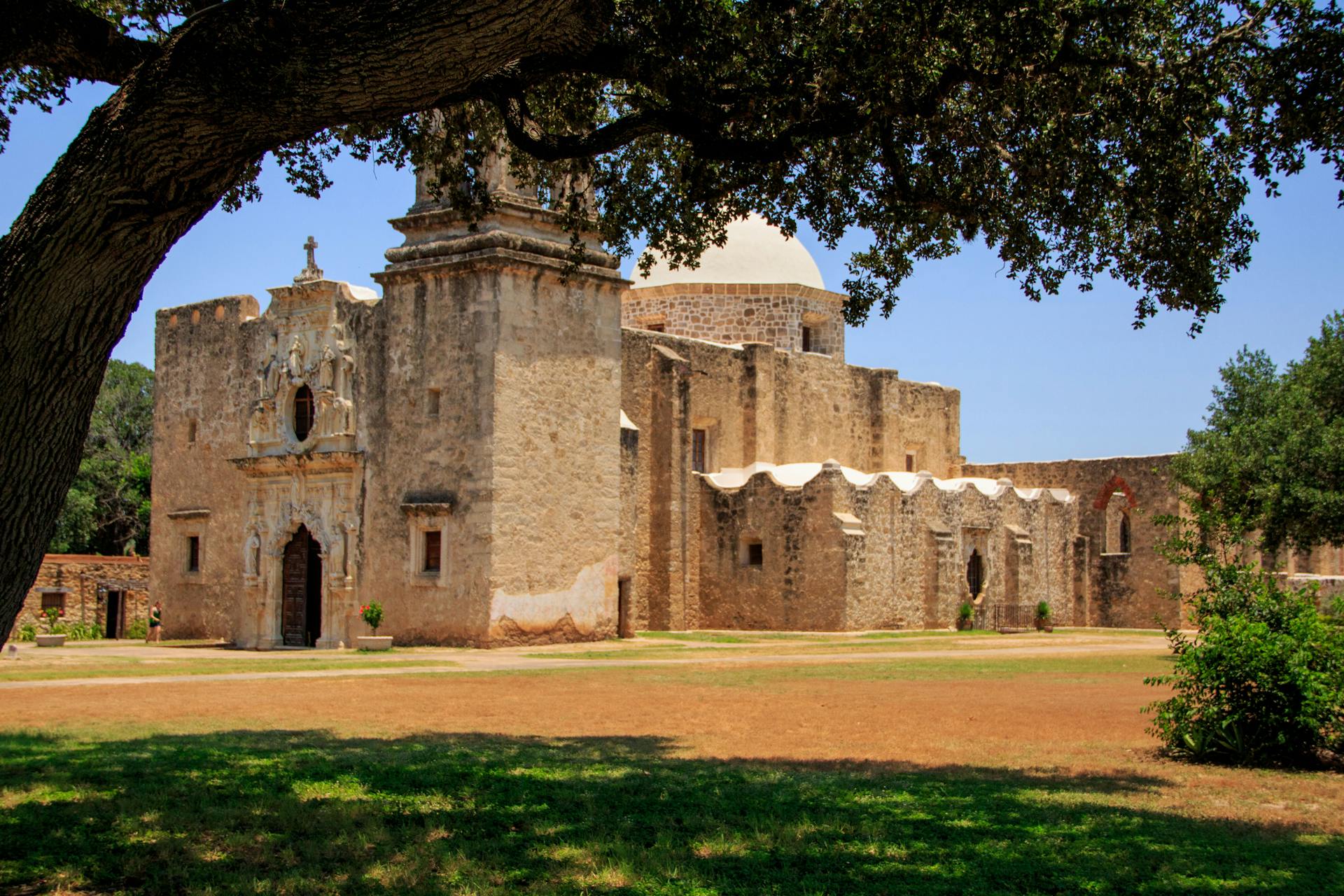 San Antonio Mission in San Antonio in USA