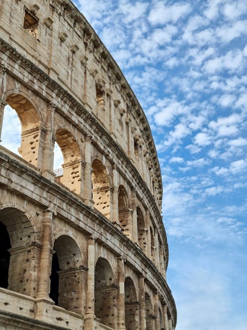 The colosseum in rome, italy