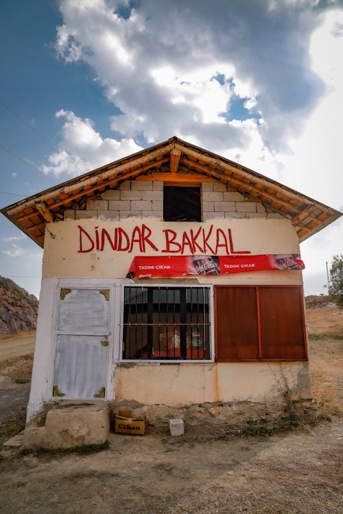 Small grocery store in mountain villages