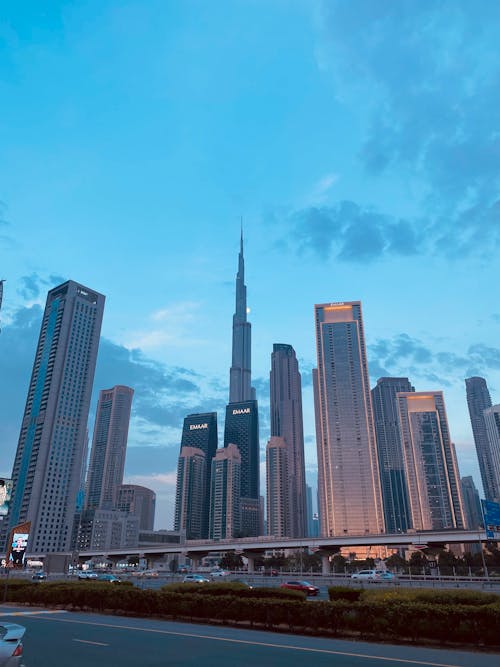 Burj Khalifa Moonlight 