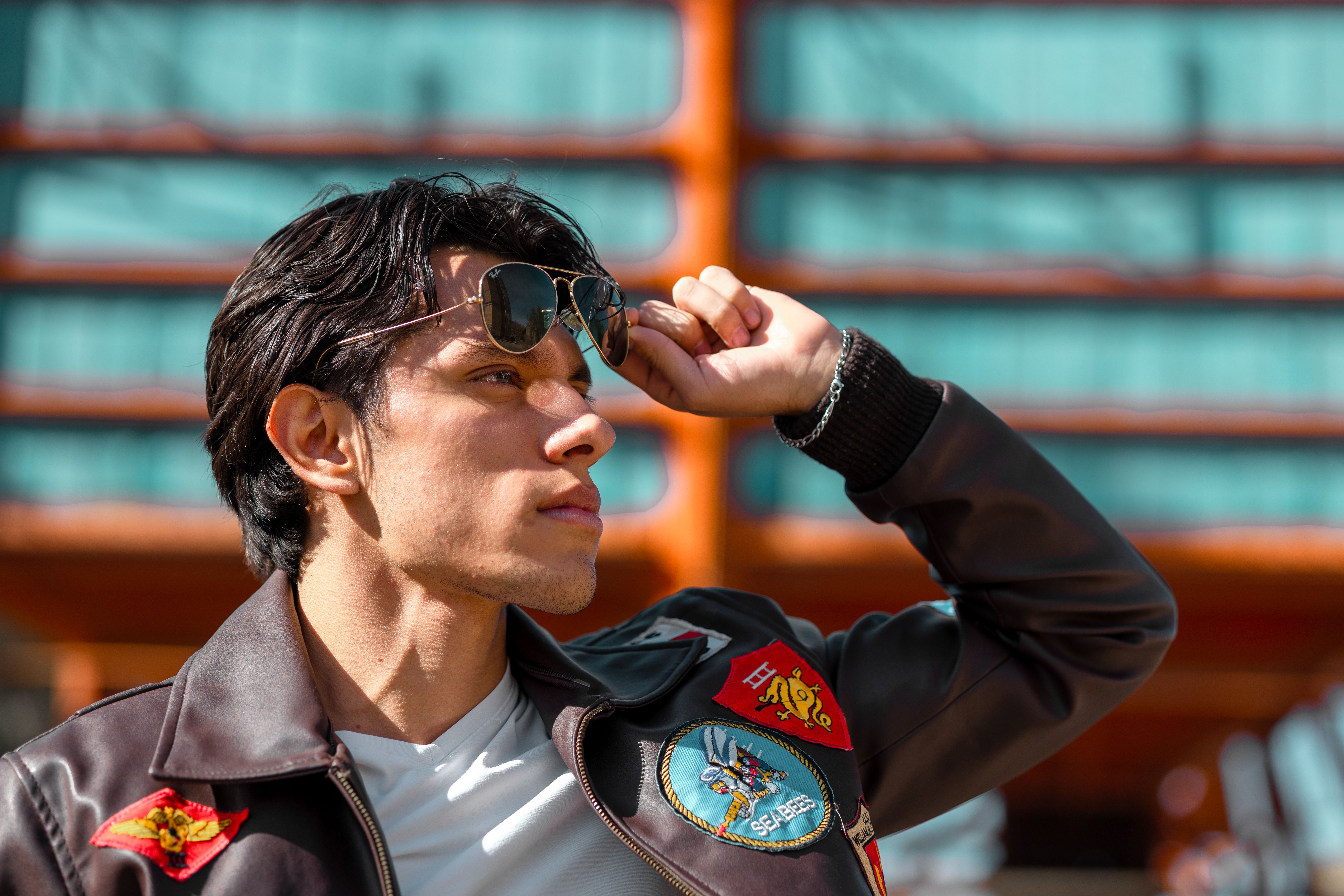 Man Wearing a Jacket and Sunglasses · Free Stock Photo