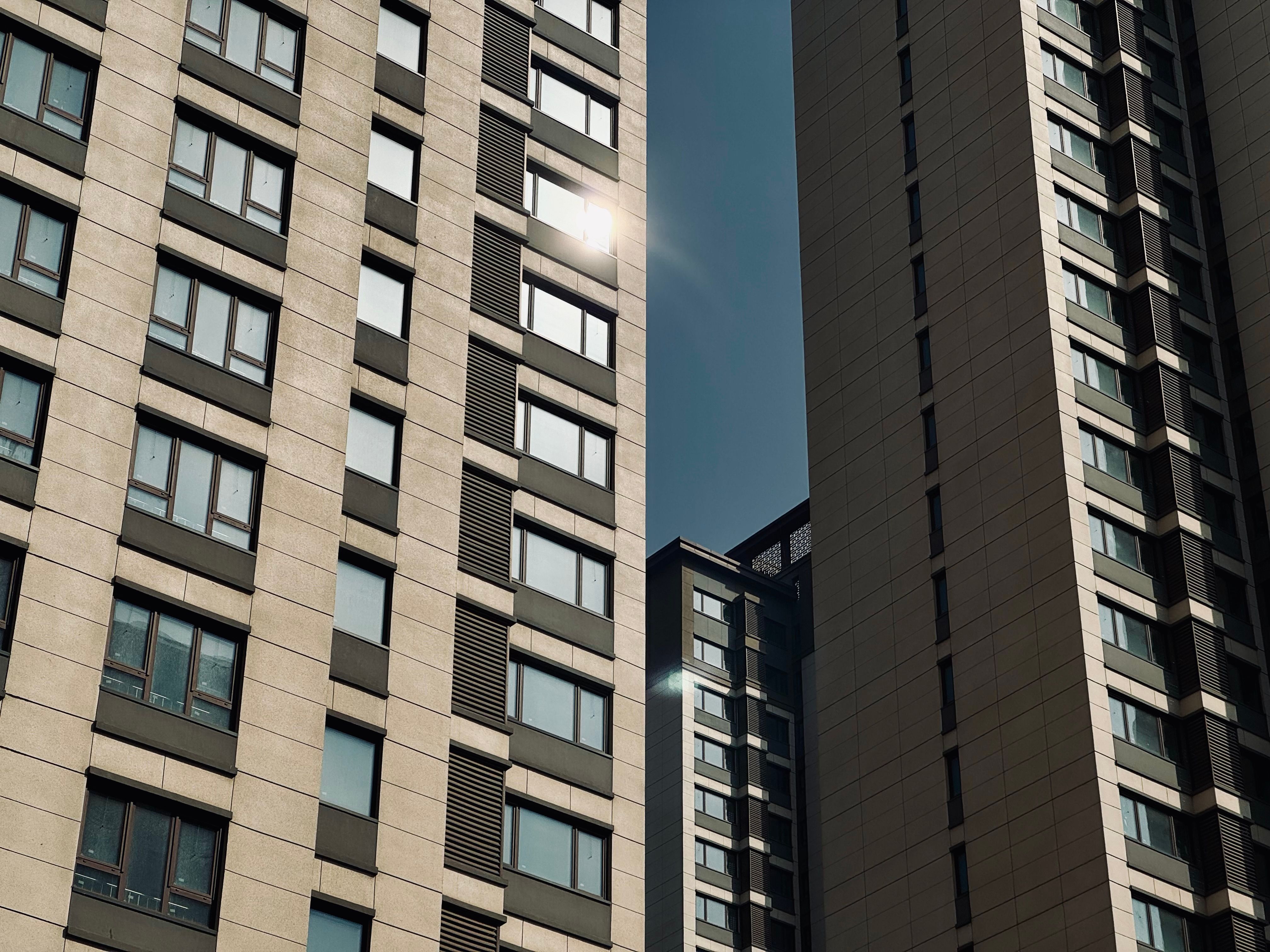 Apartment Buildings in a City · Free Stock Photo