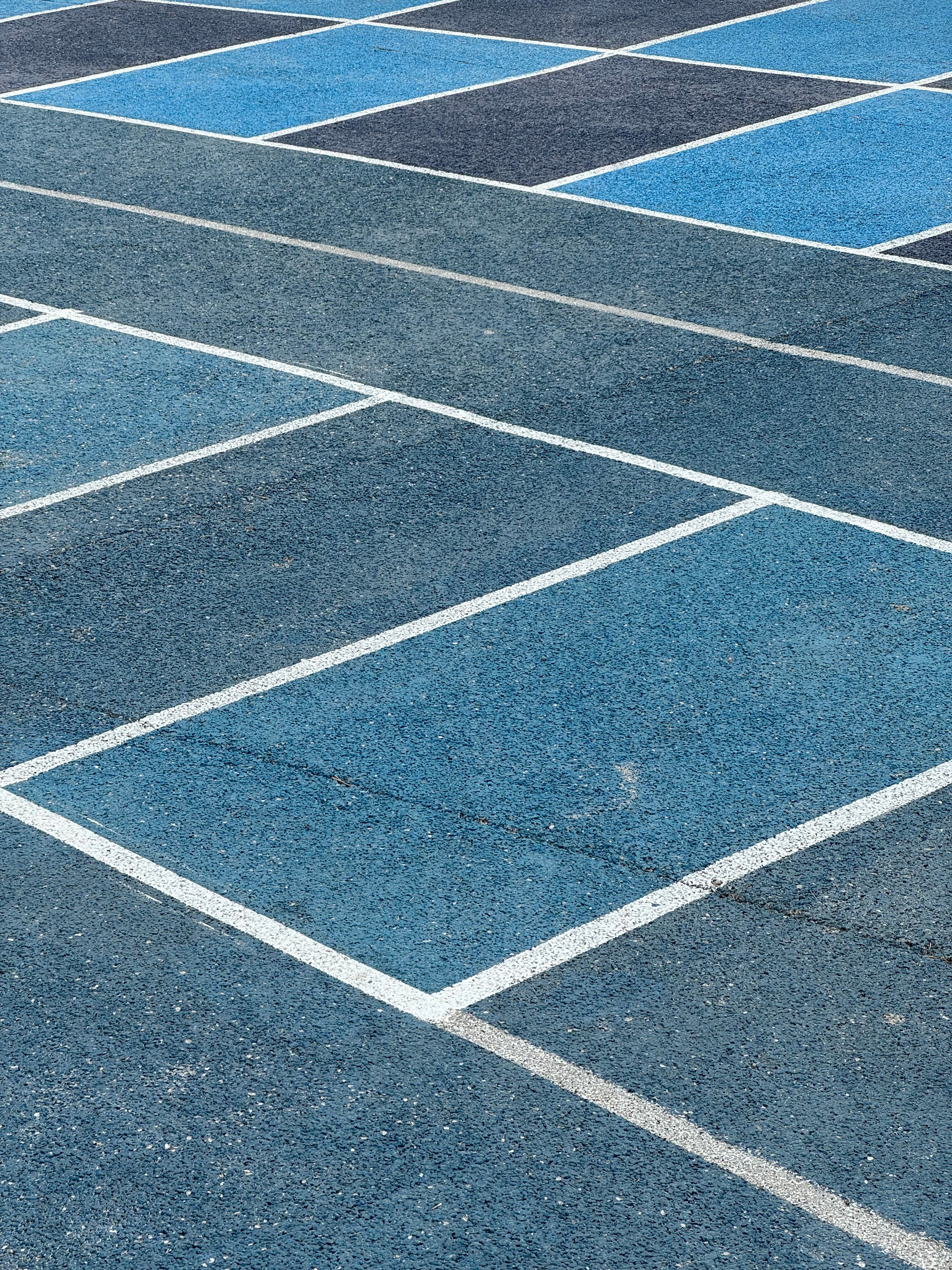 Pattern on a Sports Court · Free Stock Photo