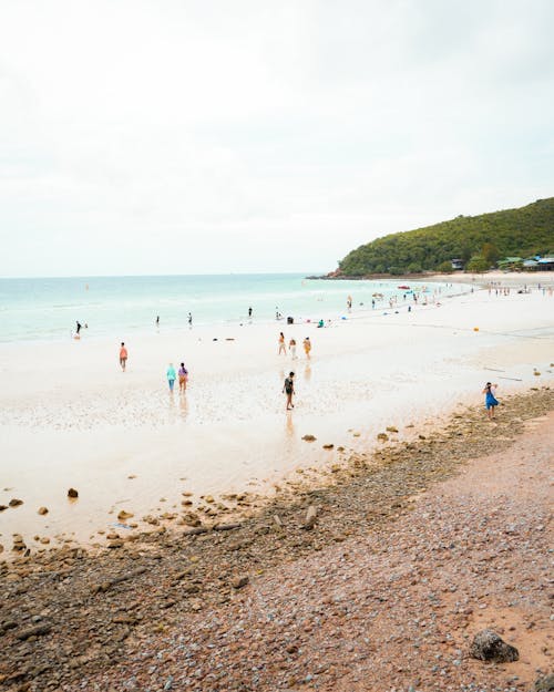 Darmowe zdjęcie z galerii z krajobraz, morska plaża, na plaży