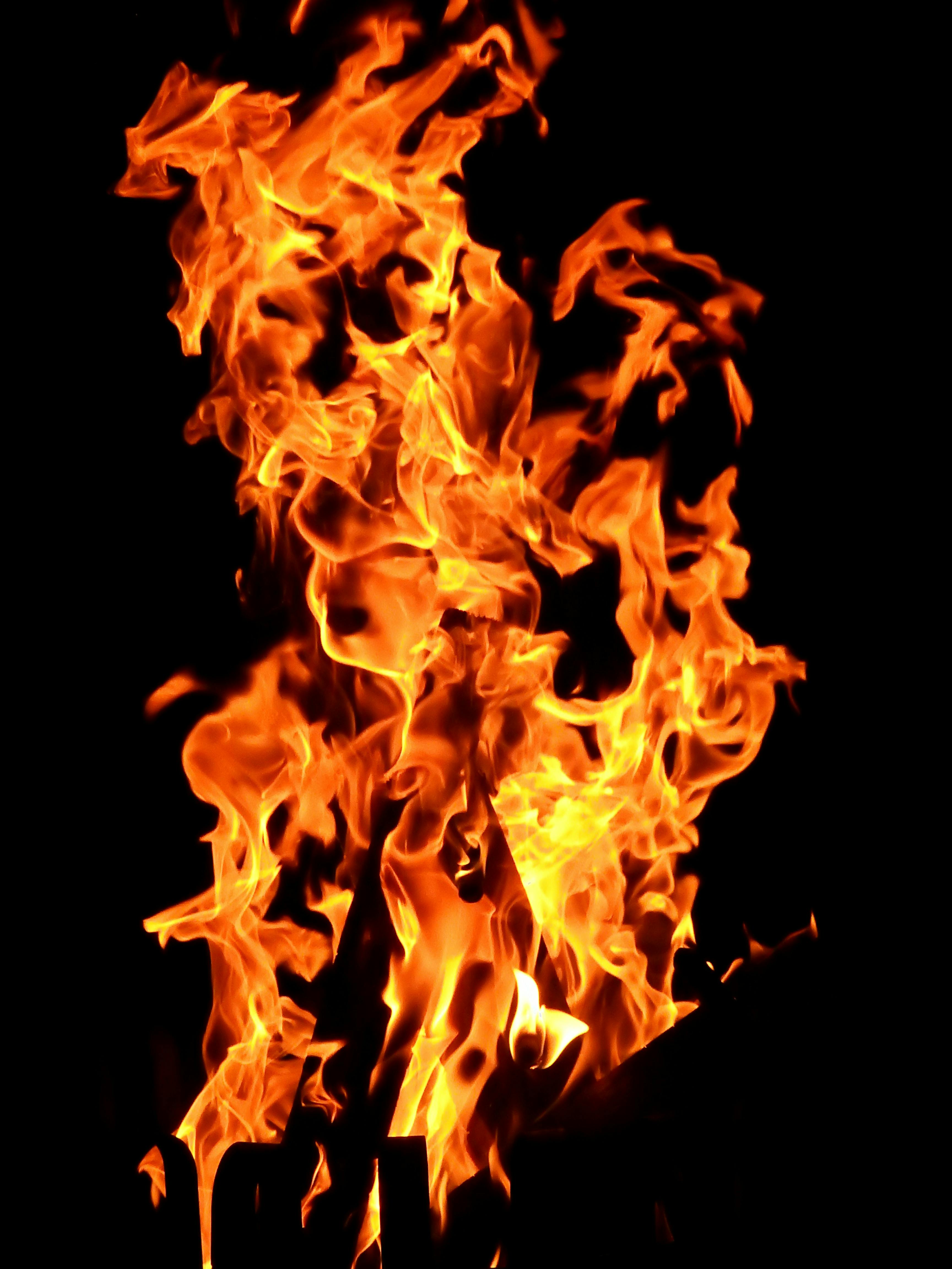 Fire Wallpaper Free Stock Photo