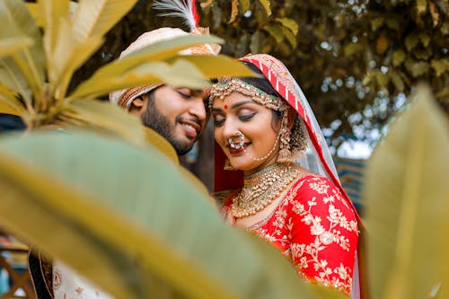 Free stock photo of beautiful bride, bride and groom, engagement