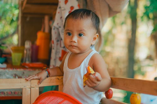 Gratis stockfoto met aziatisch jongetje, baby, hemd