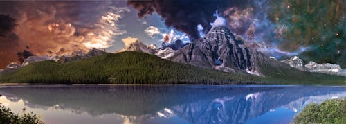 bezplatná Základová fotografie zdarma na téma hd tapety, horské jezero, hory Základová fotografie