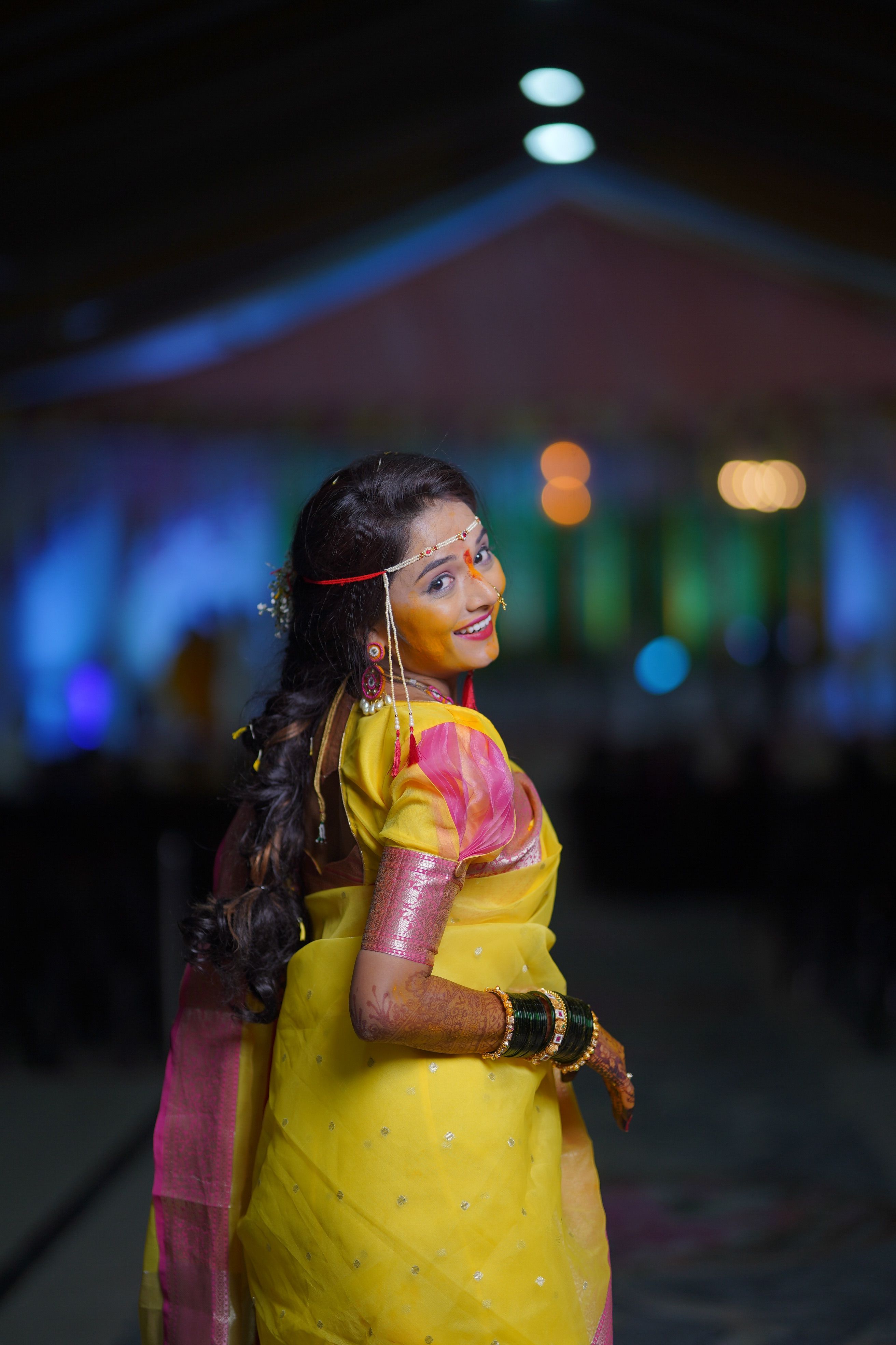 Smiling Woman in Traditional Dress · Free Stock Photo