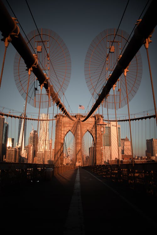 Gratis stockfoto met amerika, attractie, Brooklyn Bridge