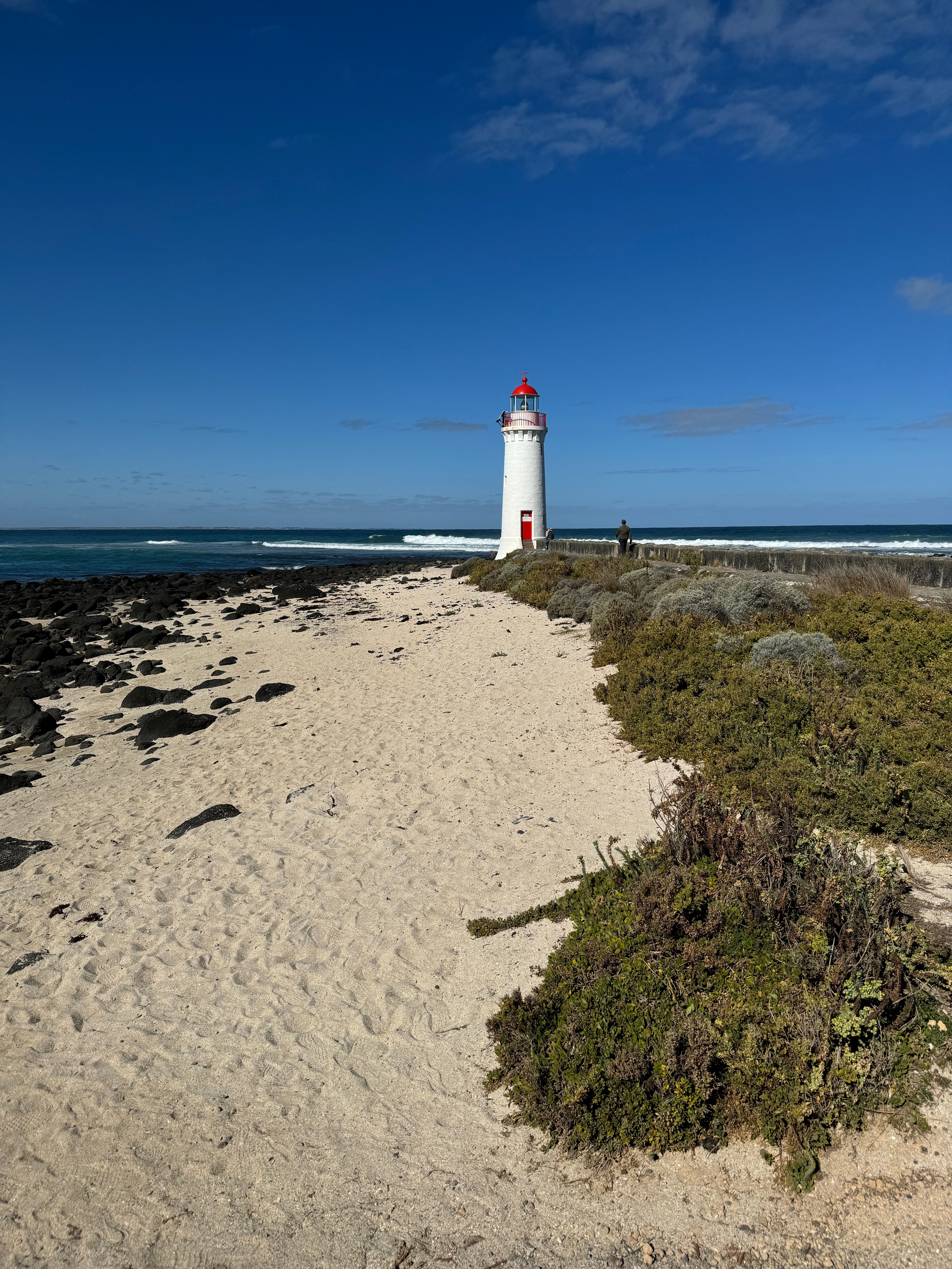 Port Fairy Lighthouse on Griffiths Island in Australia · Free Stock Photo